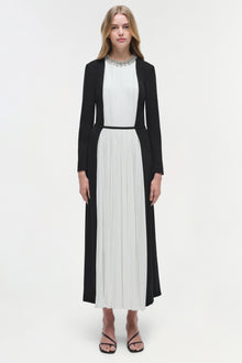 Womens | Esther Embellished Midi Dress | Ivory Multi