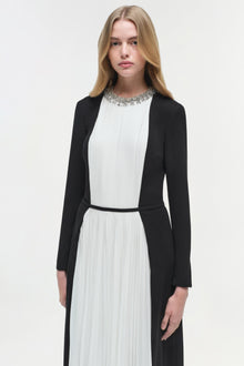 Womens | Esther Embellished Midi Dress | Ivory Multi