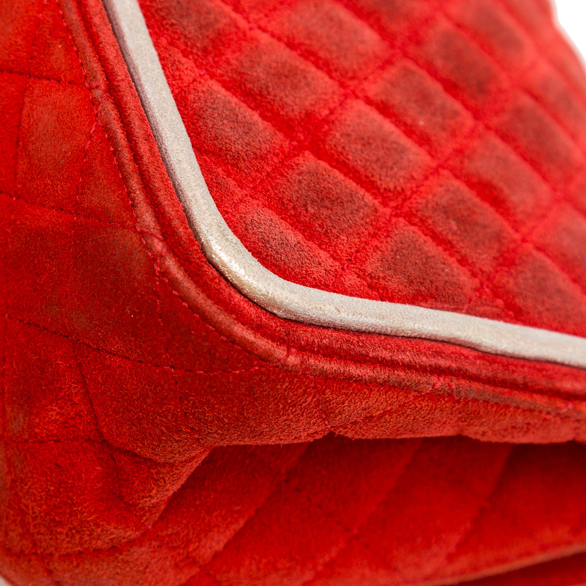 Chanel | Pre-Owned Medium Suede Re-issue 2.55 Double Flap | Red