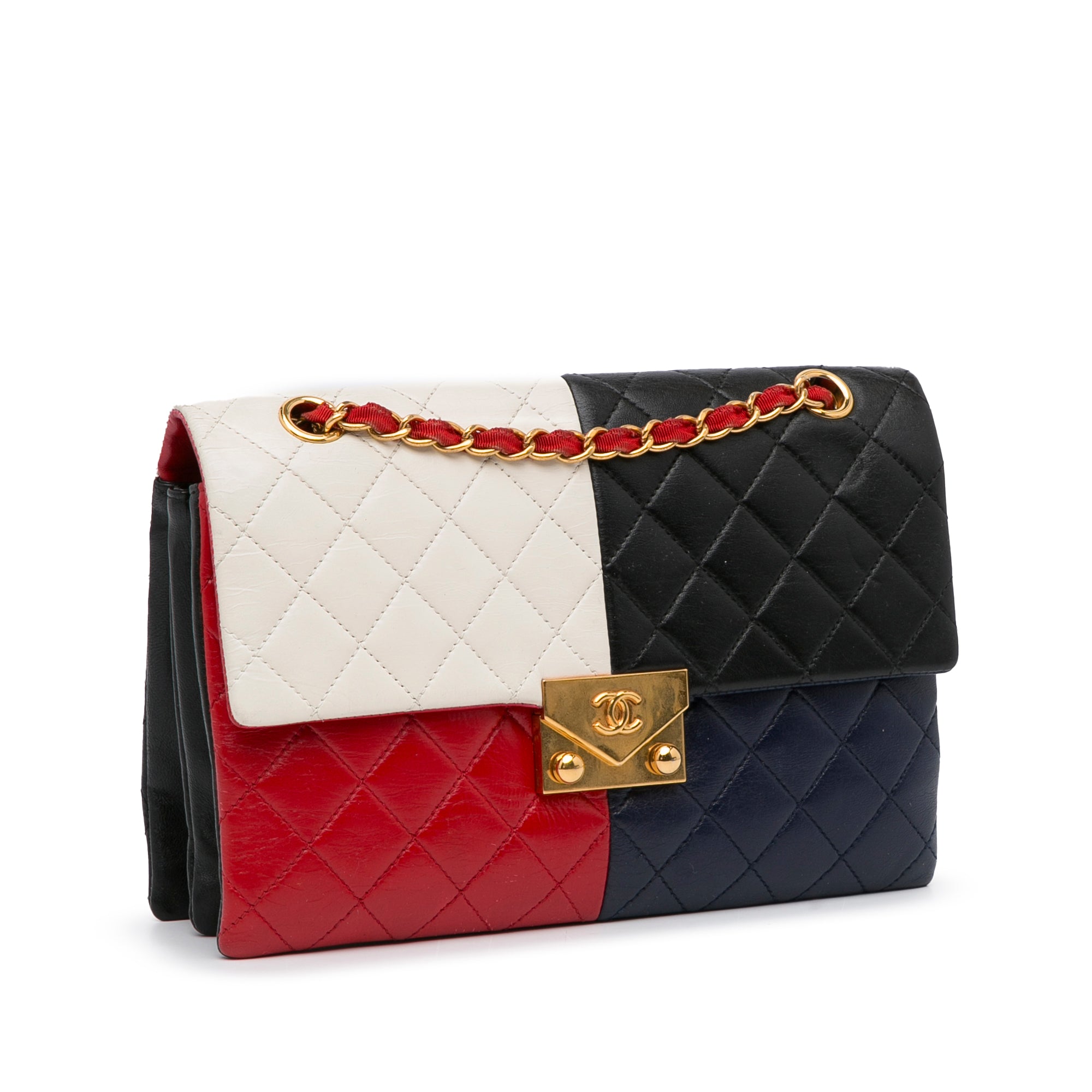 Chanel | Pre-Owned Pagoda Colorblocking Shoulder Bag | Multi