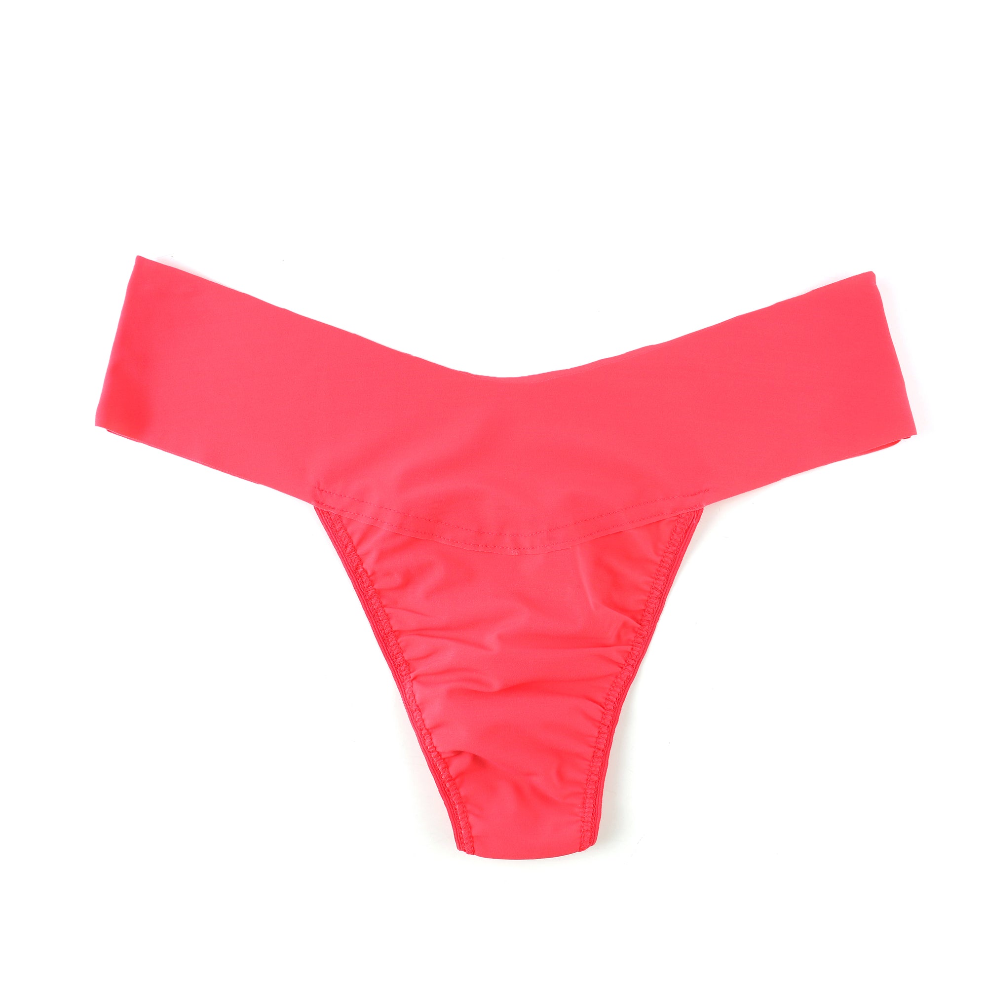 Breathesft Natural Rise Thong | Vivid Coral