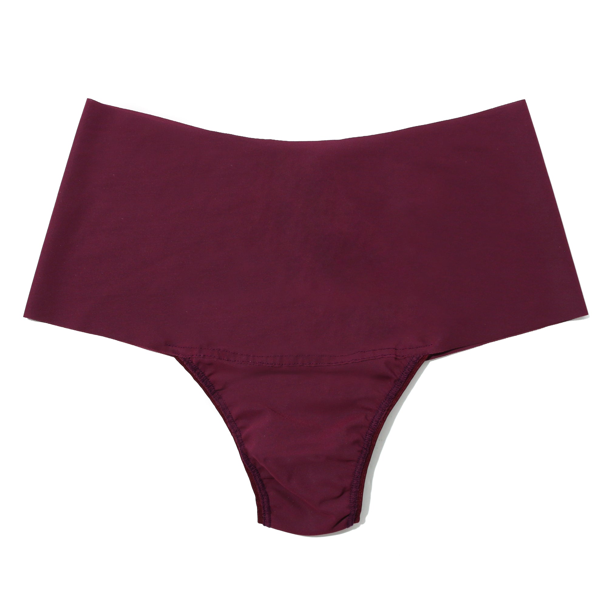 Breathesoft Hi-Rise Thong | Dried Cherry