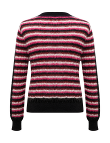 Mohair Knit Cardigan | Pink
