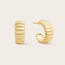 Womens | Aurelia Bold Hoops | 18K Gold Vermeil
