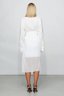 Etochs | Hadley Shirt Dress | Ivory