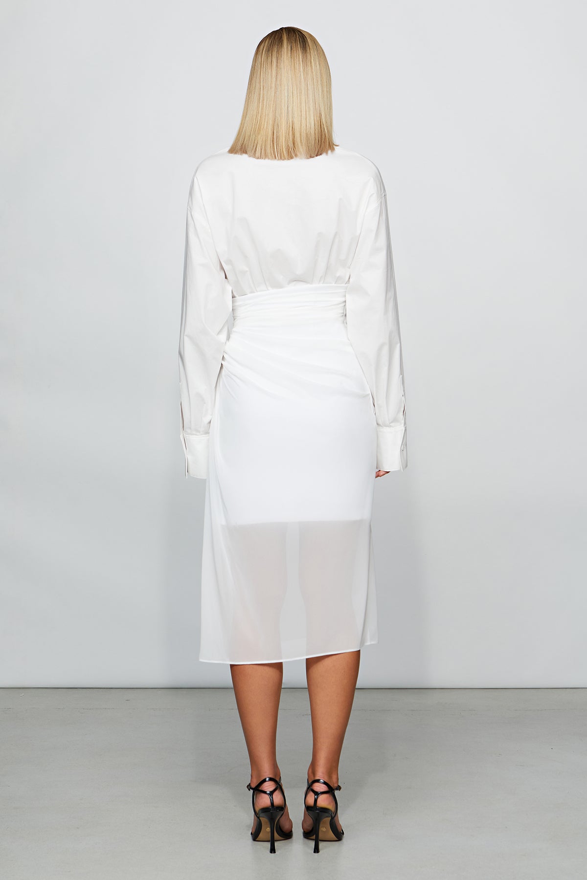 Etochs | Hadley Shirt Dress | Ivory