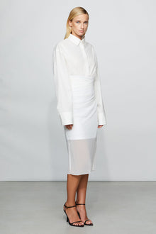 Etochs | Hadley Shirt Dress | Ivory