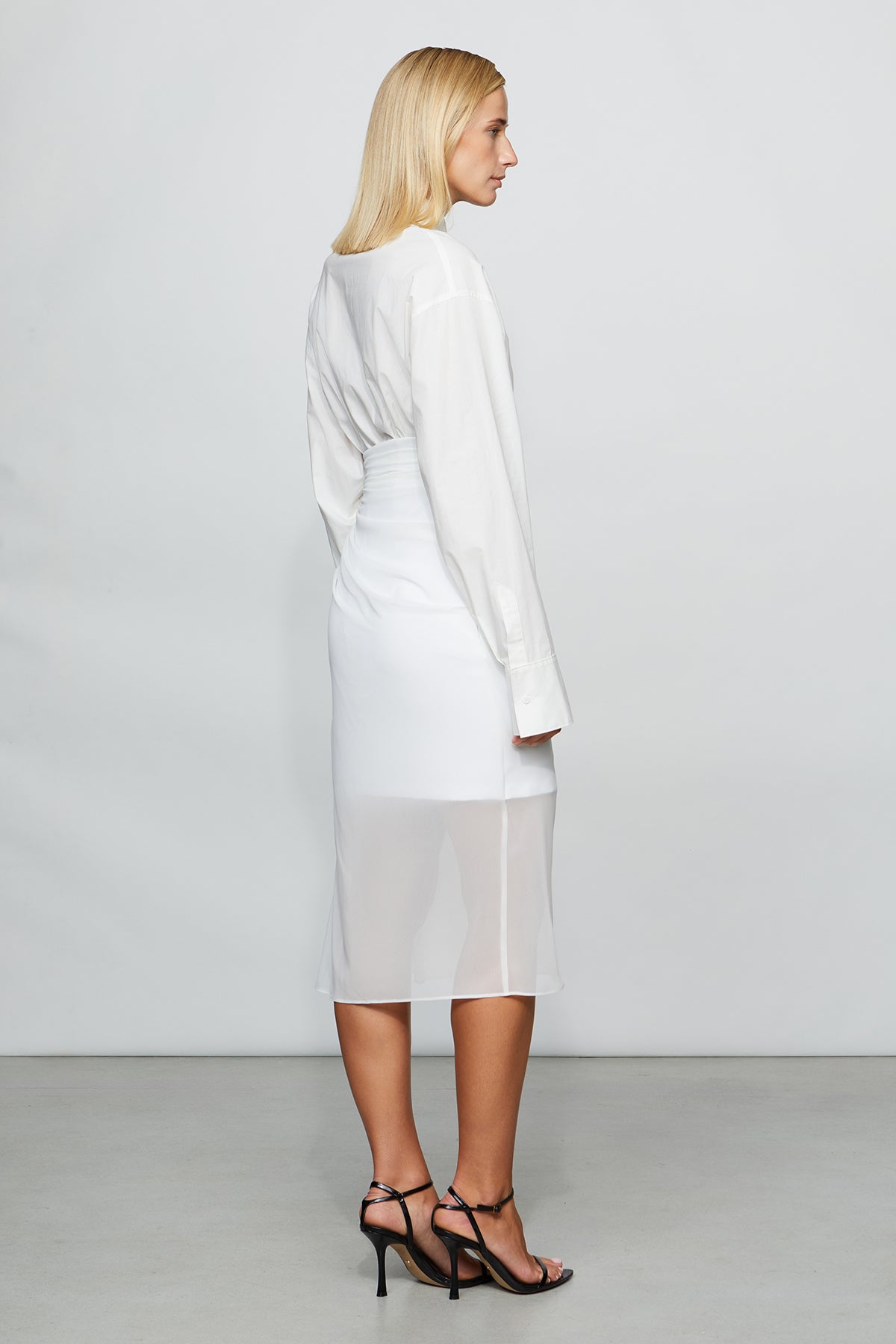 Etochs | Hadley Shirt Dress | Ivory