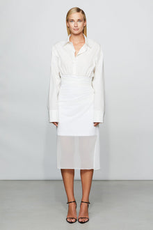 Etochs | Hadley Shirt Dress | Ivory