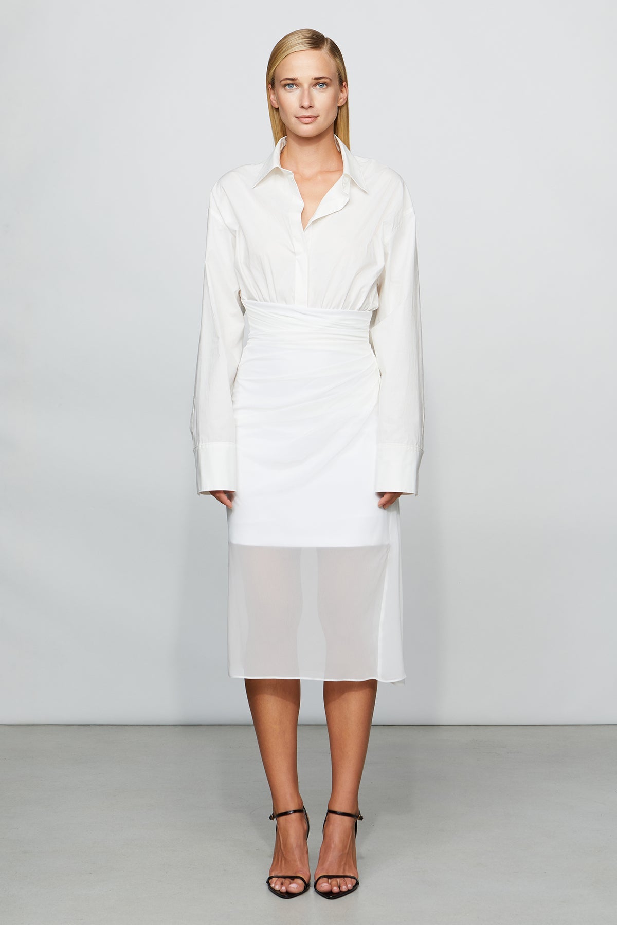 Etochs | Hadley Shirt Dress | Ivory