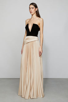 Etochs | Tabitha Gown | Quartz / Black