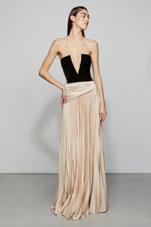 Etochs | Tabitha Gown | Quartz / Black