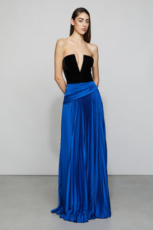 Etochs | Tabitha Gown | Sapphire / Black
