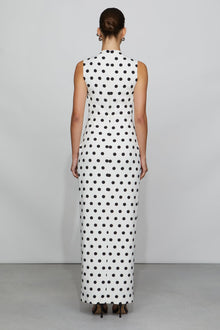 Etochs | Celeste Gown | Large Dot Ivory