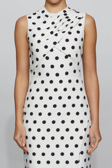 Etochs | Celeste Gown | Large Dot Ivory