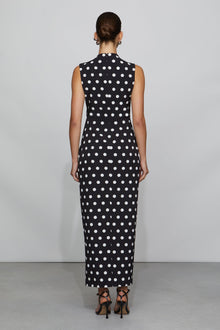 Etochs | Celeste Gown | Large Dot Black