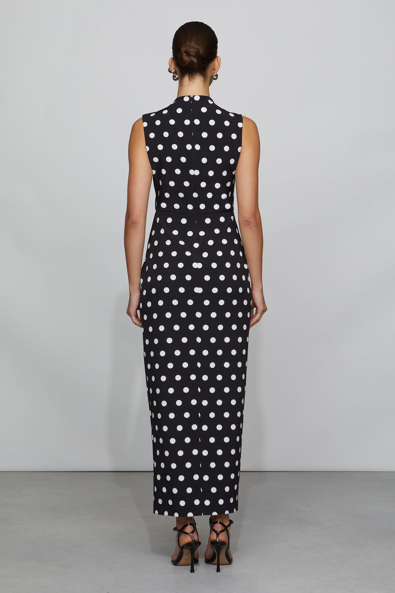 Etochs | Celeste Gown | Large Dot Black