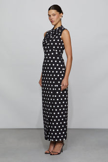 Etochs | Celeste Gown | Large Dot Black
