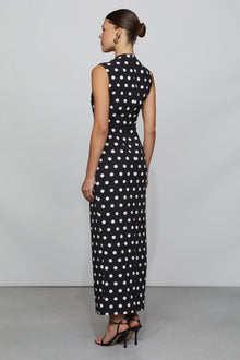 Etochs | Celeste Gown | Large Dot Black