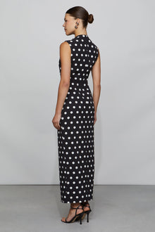 Etochs | Celeste Gown | Large Dot Black