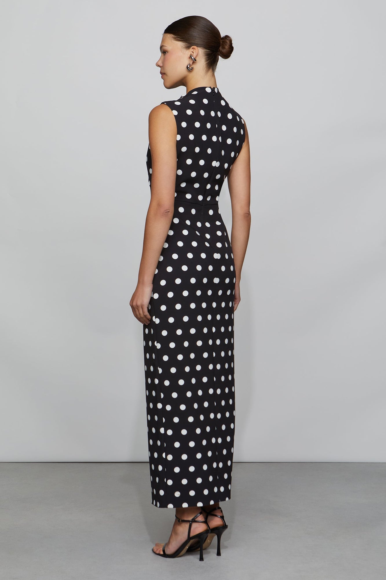 Etochs | Celeste Gown | Large Dot Black