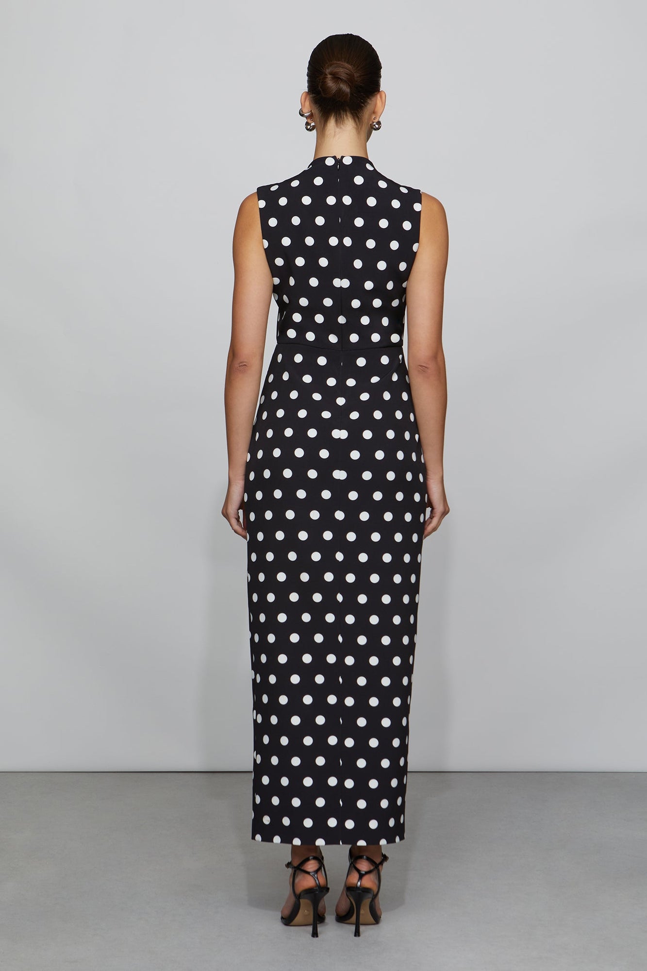 Etochs | Celeste Gown | Large Dot Black