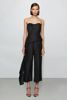 Etochs | Emelie Peplum Top | Black