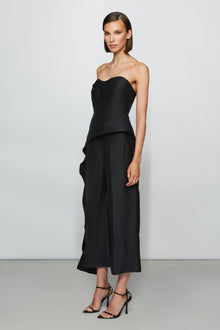 Etochs | Emelie Peplum Top | Black