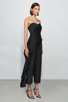 Etochs | Emelie Peplum Top | Black