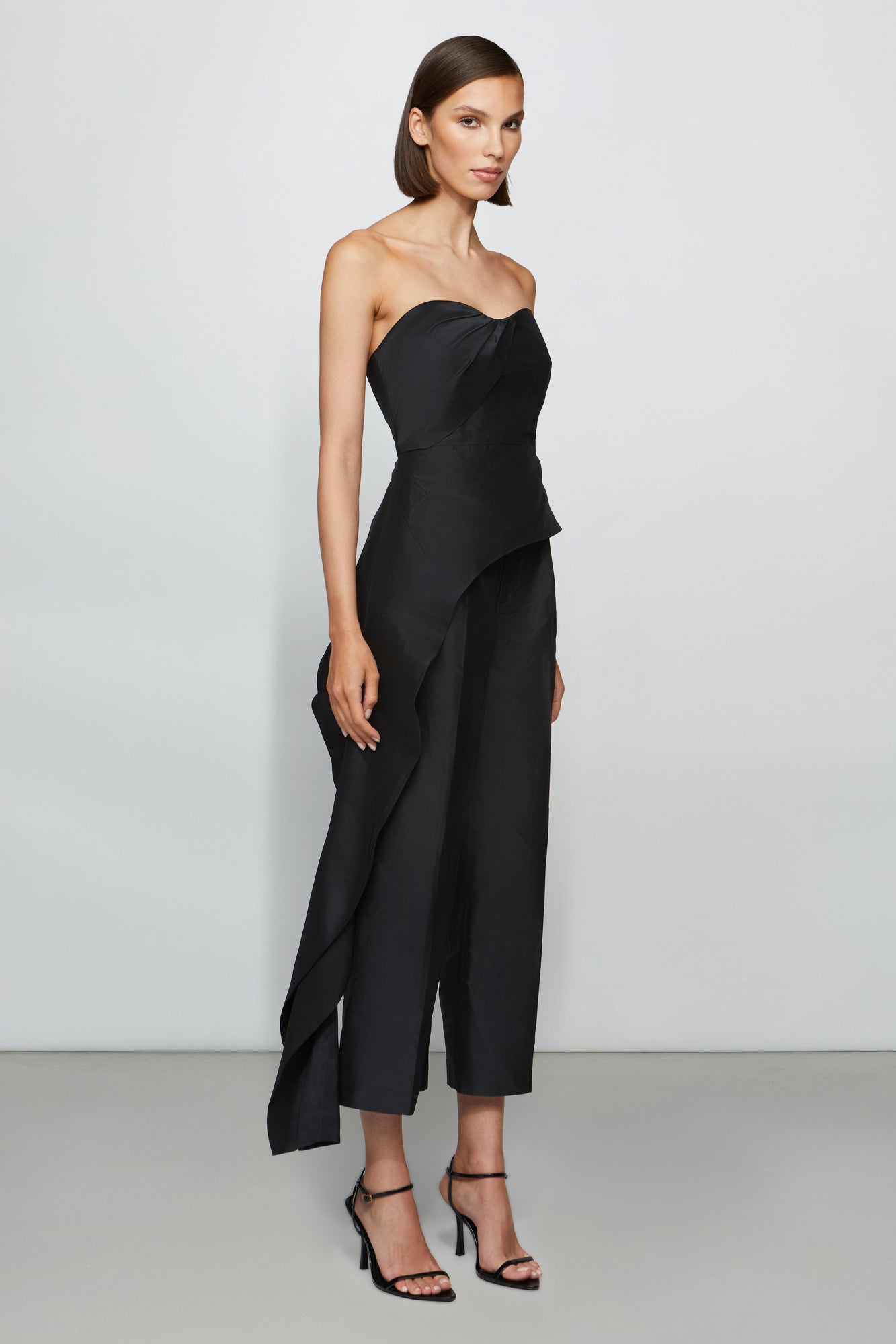 Etochs | Emelie Peplum Top | Black