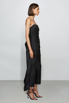 Etochs | Emelie Peplum Top | Black