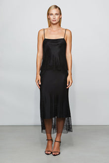 Etochs | Giovanni Net Skirt | Black