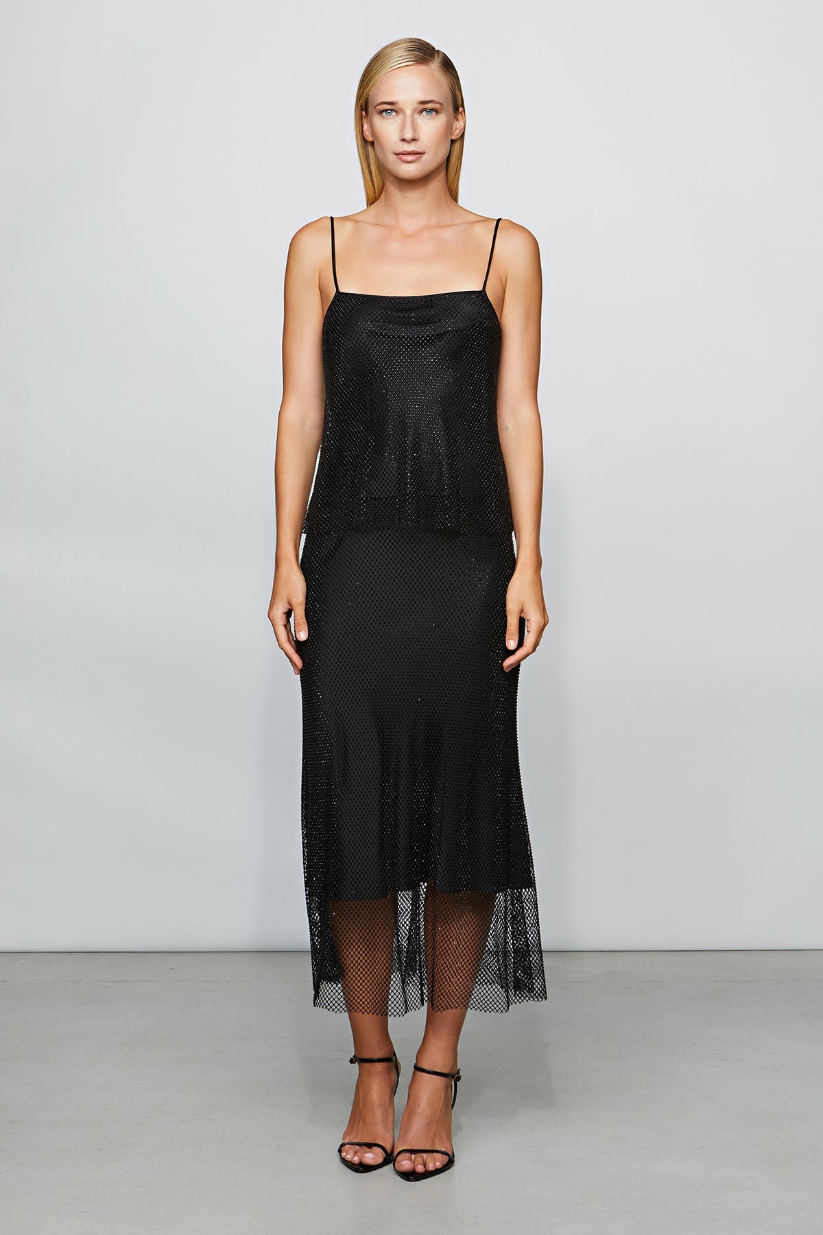 Etochs | Giovanni Net Skirt | Black