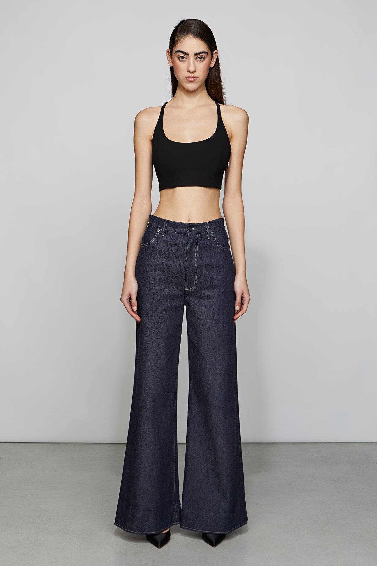 Etochs | Ezra Denim Wide Leg Pants | Denim
