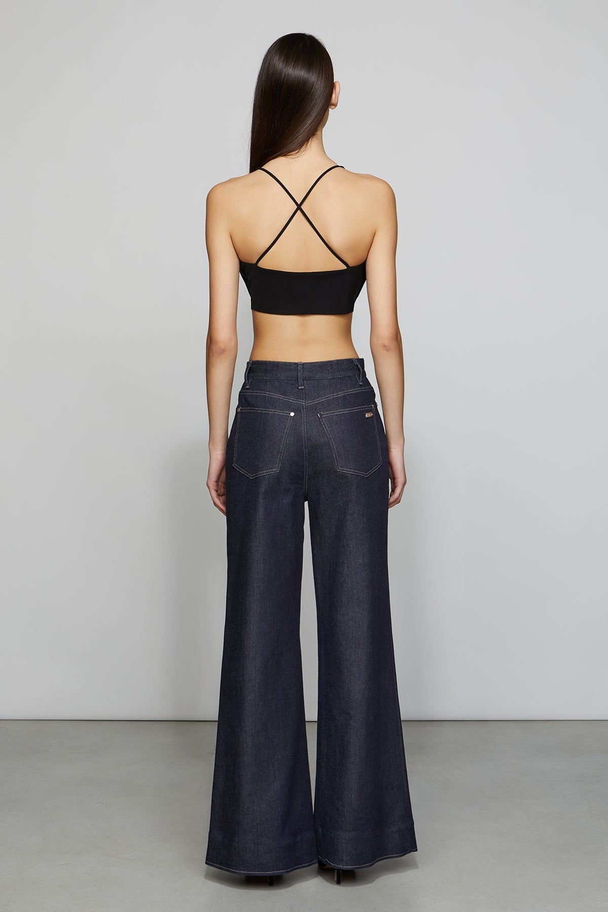 Etochs | Ezra Denim Wide Leg Pants | Denim