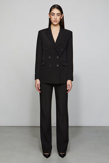 Etochs | Luke Double Breasted Blazer | Black