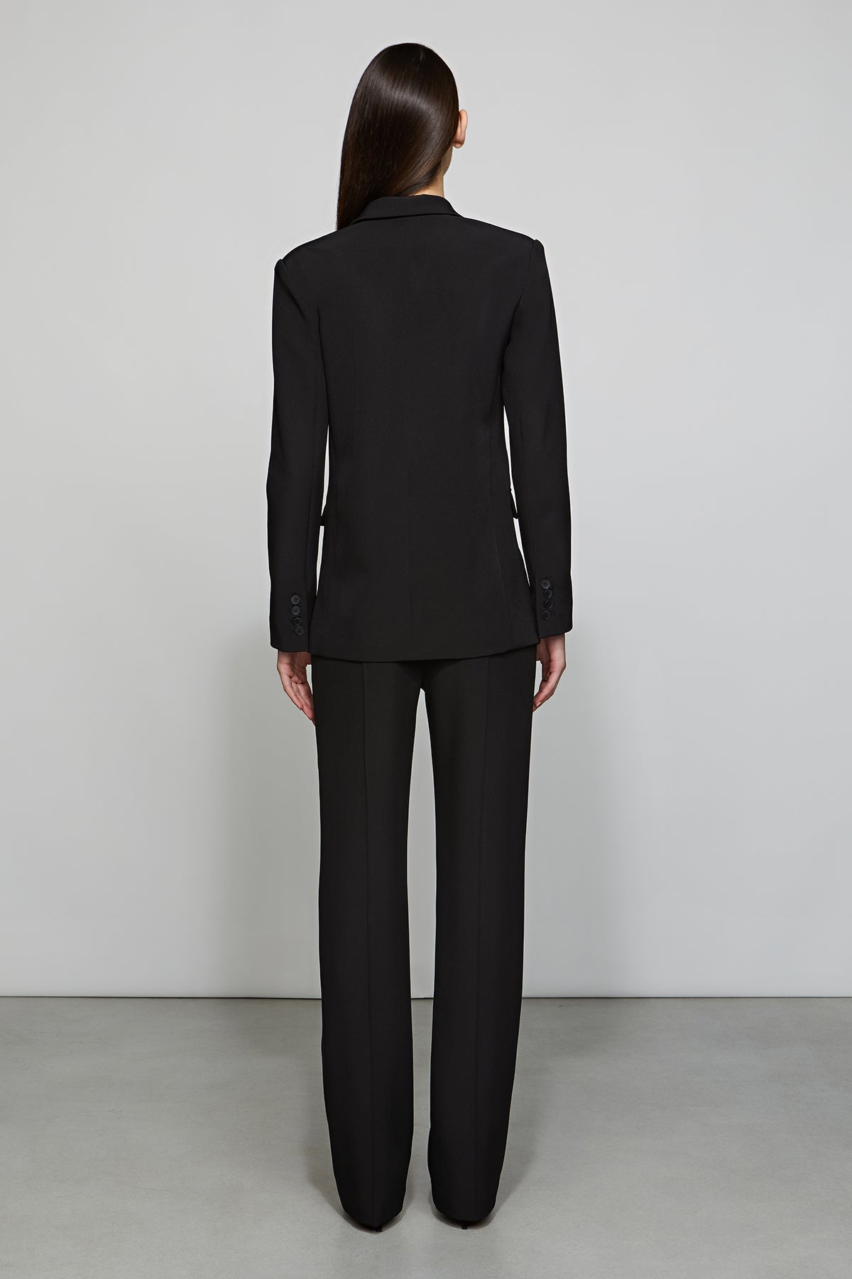 Etochs | Luke Double Breasted Blazer | Black
