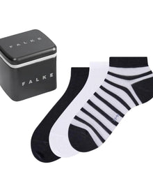 Mens | Happy Box 3-Pack Ankle-High Sneaker Socks | Sortiment 2