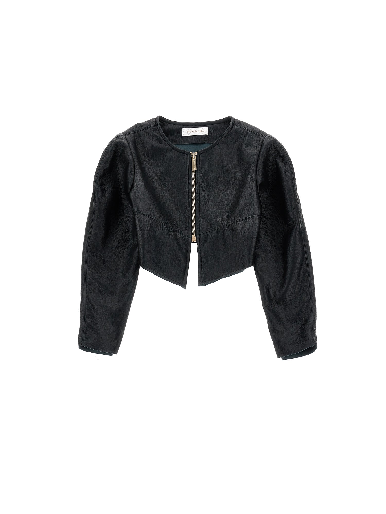 Girls | Coated Fabric Jacket | Black