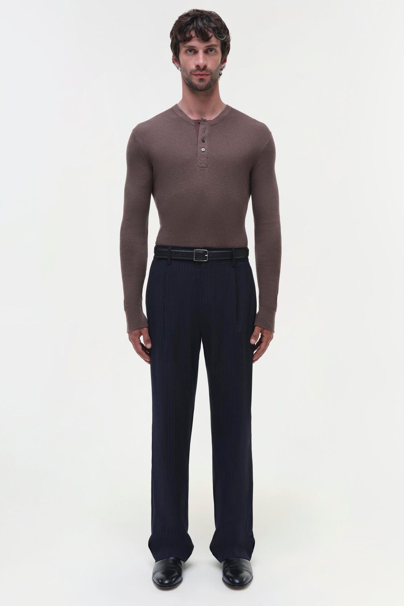 Mens | Kane Trousers | Midnight Stripe