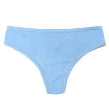 Playstretch Natural Rise Thong | Partly Cloudy (Blue)