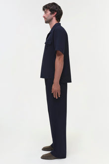 Mens | Ranaldo Popover | Midnight Stripe