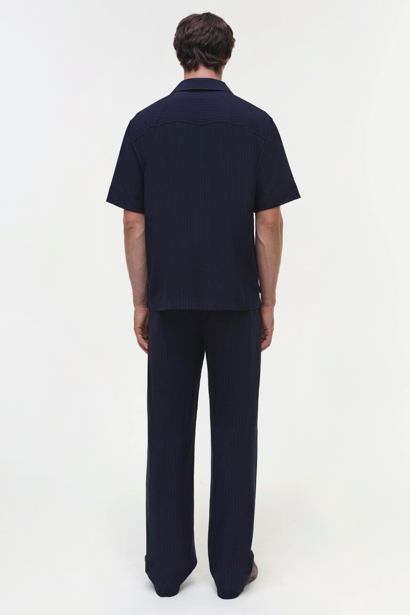 Mens | Ranaldo Popover | Midnight Stripe