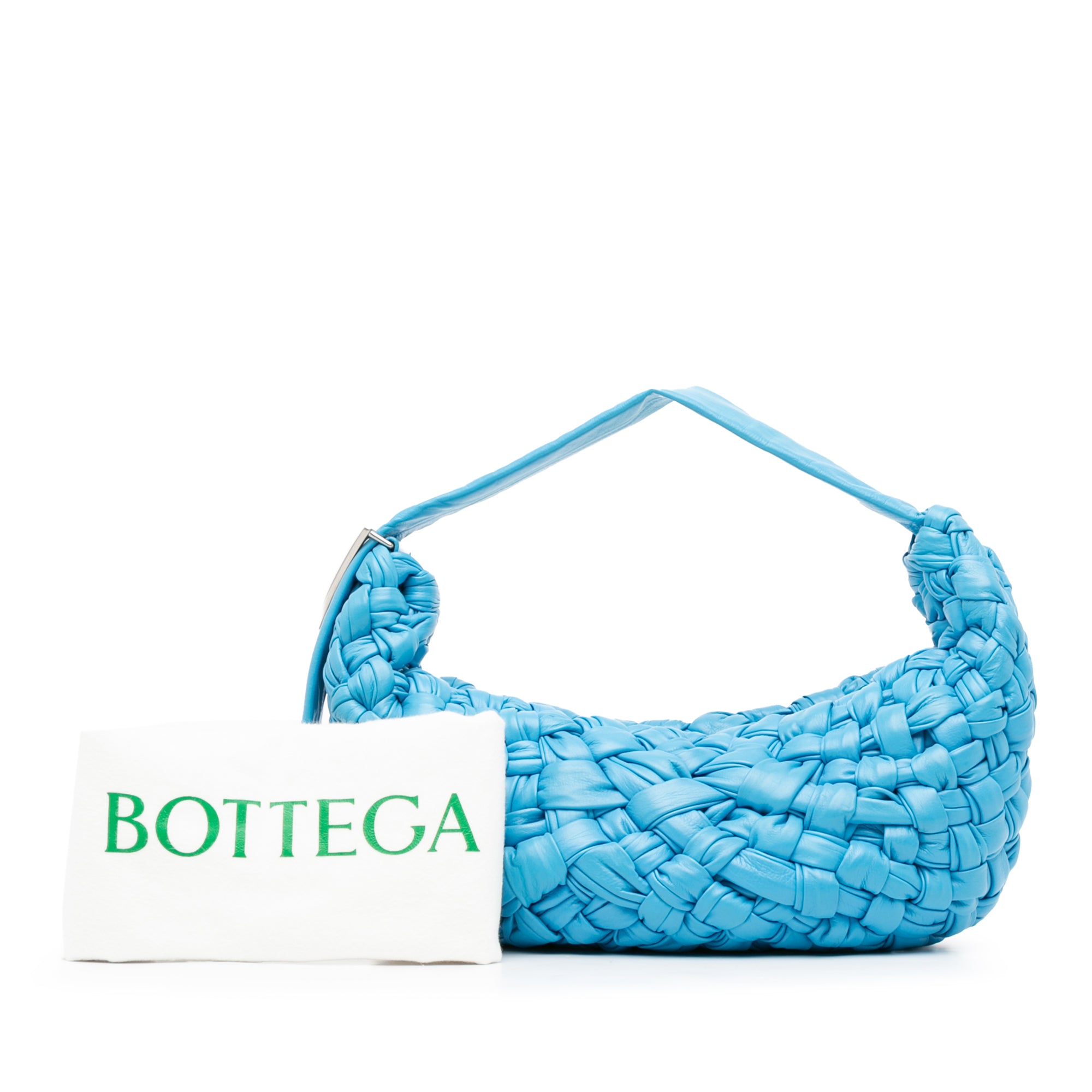 Bottega Veneta | Pre-Owned Foulard Intrecciato Banana | Blue