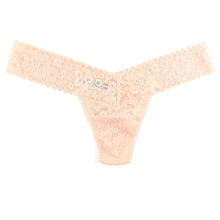 Daily Lace Low Rise Thong | Vanilla