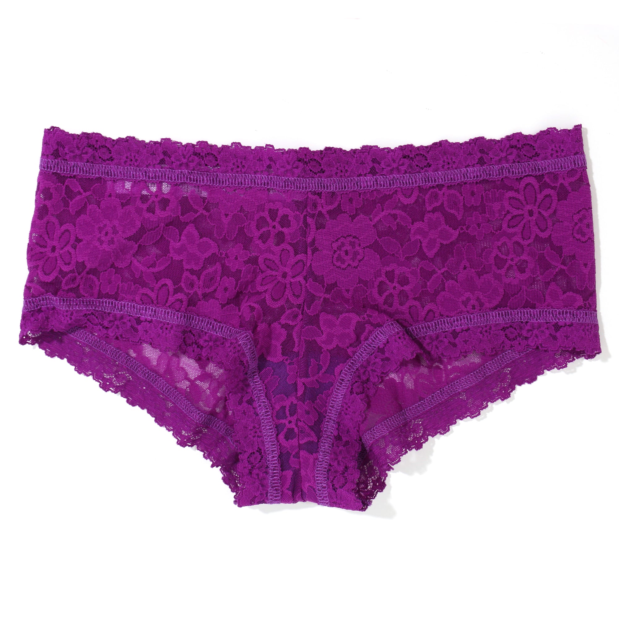 Daily Lace Boyshort | Aster Garland (Purple)