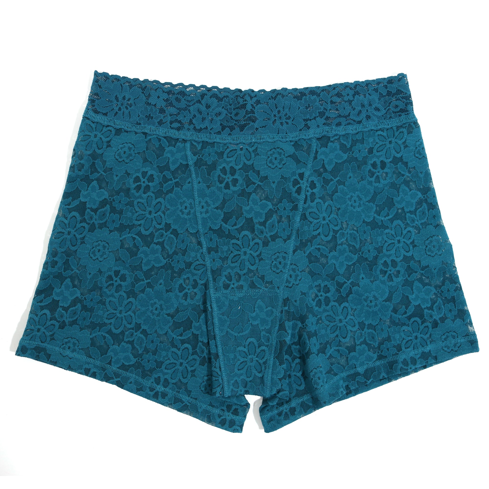 Daily Lace Boxer Brief | Earth Dance (Green)