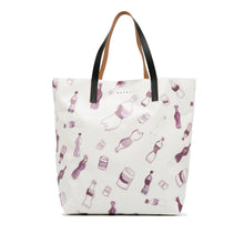 Marni | Pre-Owned Printed Tote Bag | White