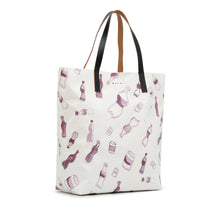 Marni | Pre-Owned Printed Tote Bag | White
