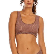 Daily Lace Lined Scoop Neck Bralette | Allspice Brown